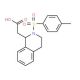 [2-(Toluene-4-sulfonyl)-1,2,3,4-tetrahydro-isoquinolin-1-yl]-acetic acid - chemical structure image
