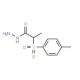 2-(Toluene-4-sulfonyl)-propionic acid hydrazide - chemical structure image