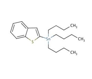 2-Tributylstannylbenzo[b]thiophene (CAS 148961-88-0) - chemical structure image