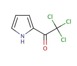 2-(Trichloroacetyl)pyrrole (CAS 35302-72-8) - chemical structure image