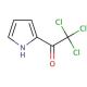 2-(Trichloroacetyl)pyrrole (CAS 35302-72-8) - chemical structure image