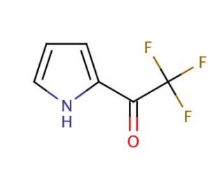 2-(Trifluoroacetyl)pyrrole (CAS 2557-70-2) - chemical structure image