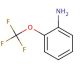 2-(Trifluoromethoxy)aniline (CAS 1535-75-7) - chemical structure image