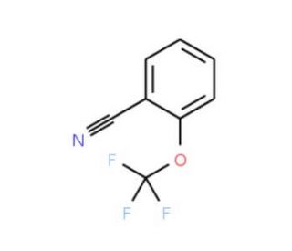 2-(Trifluoromethoxy)benzonitrile (CAS 63968-85-4) - chemical structure image