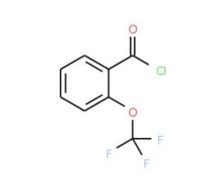 2-(Trifluoromethoxy)benzoyl chloride (CAS 162046-61-9) - chemical structure image