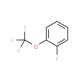 2-(Trifluoromethoxy)fluorobenzene (CAS 2106-18-5) - chemical structure image