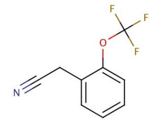 2-(Trifluoromethoxy)phenylacetonitrile (CAS 137218-25-8) - chemical structure image