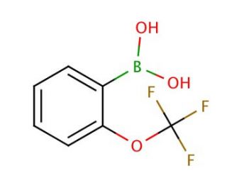 2-(Trifluoromethoxy)phenylboronic acid (CAS 175676-65-0) - chemical structure image