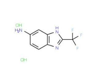 2-Trifluoromethyl-3H-benzoimidazol-5-ylaminedihydrochloride - chemical structure image