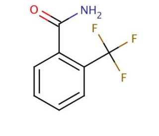 2-(Trifluoromethyl)benzamide (CAS 360-64-5) - chemical structure image