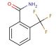 2-(Trifluoromethyl)benzamide (CAS 360-64-5) - chemical structure image