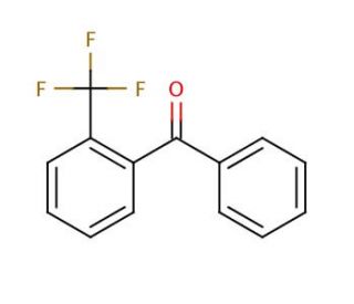 2-(Trifluoromethyl)benzophenone (CAS 727-99-1) - chemical structure image