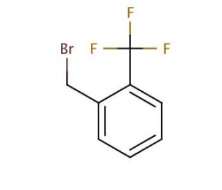 2-(Trifluoromethyl)benzyl bromide (CAS 395-44-8) - chemical structure image