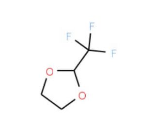 2-(Trifluoromethyl)dioxolane (CAS 2344-09-4) - chemical structure image