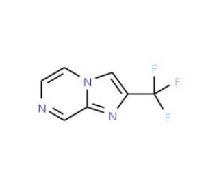 2-(Trifluoromethyl)-imidazo[1,2-a]pyrazine (CAS 109113-96-4) - chemical structure image