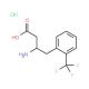 2-Trifluoromethyl-L-beta-homophenylalanine hydrochloride (CAS 270065-73-1) - chemical structure image