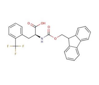 2-(Trifluoromethyl)-L-phenylalanine, N-FMOC protected - chemical structure image