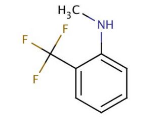 2-Trifluoromethyl-N-methylaniline (CAS 14925-10-1) - chemical structure image
