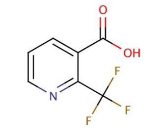 2-(Trifluoromethyl)nicotinic Acid (CAS 131747-43-8) - chemical structure image