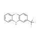 2-(Trifluoromethyl)phenothiazine (CAS 92-30-8) - chemical structure image