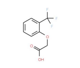[2-(trifluoromethyl)phenoxy]acetic acid - chemical structure image