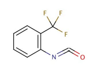2-(Trifluoromethyl)phenyl isocyanate (CAS 2285-12-3) - chemical structure image