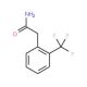 2-(Trifluoromethyl)phenylacetamide (CAS 34779-65-2) - chemical structure image