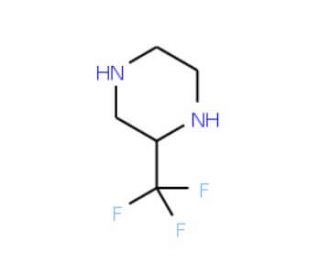 (&plusmn;)-2-(Trifluoromethyl)piperazine - chemical structure image