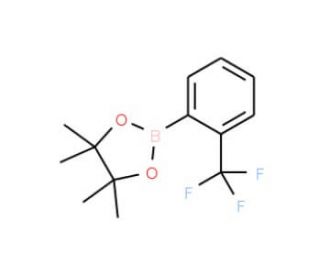 2-Trifluoromethylphenylboronic acid, pinacol ester (CAS 1073339-21-5) - chemical structure image