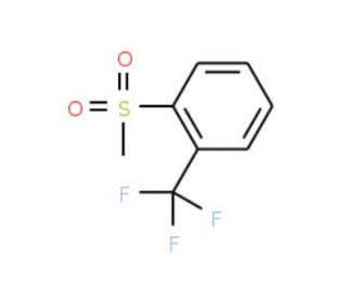 2-Trifluoromethylphenylmethylsulfone - chemical structure image