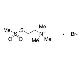 [2-(Trimethylammonium)ethyl]methanethiosulfonate Bromide (CAS 91774-25-3) - chemical structure image