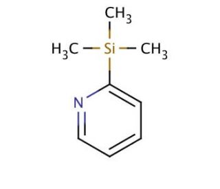 2-(Trimethylsilyl)pyridine (CAS 13737-04-7) - chemical structure image