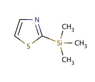 2-(Trimethylsilyl)thiazole (CAS 79265-30-8) - chemical structure image