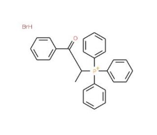 2-(Triphenylphosphonio)propiophenone bromide (CAS 2689-63-6) - chemical structure image