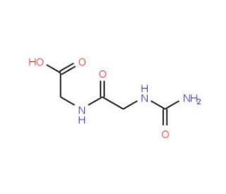(2-Ureido-acetylamino)-acetic acid - chemical structure image