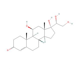 20&beta;-Dihydrocortisol (CAS 116-58-5) - chemical structure image