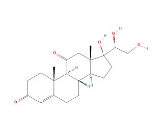 20&beta;-Dihydrocortisone (CAS 116-59-6) - chemical structure image