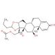 21-Acetoxy-11β-hydroxy-16α,17α-propylmethylenedioxpregna-1,4-diene-3,20-dione 的分子结构, CAS编号: 51333-05-2 21-Acetoxy-11β-hydroxy-16α,17α-propylmethylenedioxpregna-1,4-diene-3,20-dione (CAS 51333-05-2) - chemical structure image
