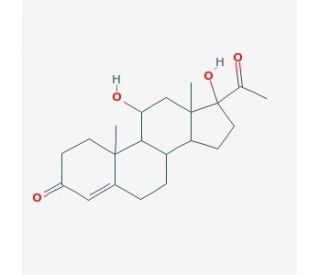 21-Deoxycortisol (CAS 641-77-0) - chemical structure image