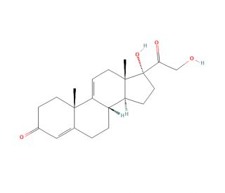 21-Desacetyl anecortave (CAS 10184-70-0) - chemical structure image