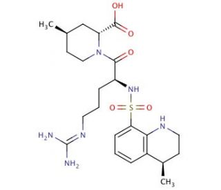 21R-Argatroban - chemical structure image