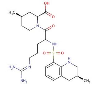 21S-Argatroban - chemical structure image