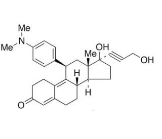 22-Hydroxy Mifepristone (CAS 105012-15-5) - chemical structure image