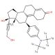 22-Hydroxy Mifepristone-d6 - chemical structure image