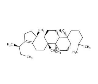 (22R)-30-Homohop-17(21)ene solution (CAS 80923-99-5) - chemical structure image