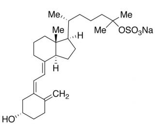 25-Hydroxyvitamin D3 25-sulfate sodium salt - chemical structure image
