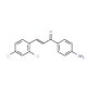 (2E)-1-(4-Aminophenyl)-3-(2,4-dichlorophenyl)prop-2-en-1-one - chemical structure image
