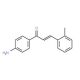 (2E)-1-(4-Aminophenyl)-3-(2-methylphenyl)-prop-2-en-1-one - chemical structure image