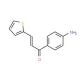 (2E)-1-(4-Aminophenyl)-3-(2-thienyl)-prop-2-en-1-one - chemical structure image