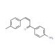 (2E)-1-(4-Aminophenyl)-3-(4-methylphenyl)-prop-2-en-1-one - chemical structure image